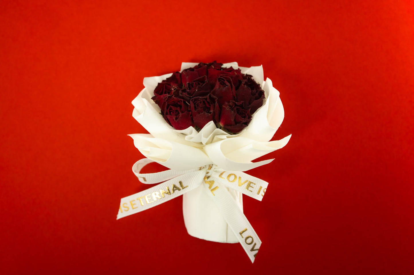 Snow White - Handmade Mini Natural Bouquet Car Air Freshener